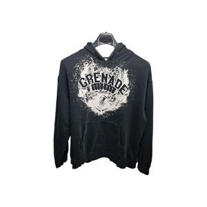 Grenade‎ Standard Issue Hoodie Black XXL Graphic Print Streetwear